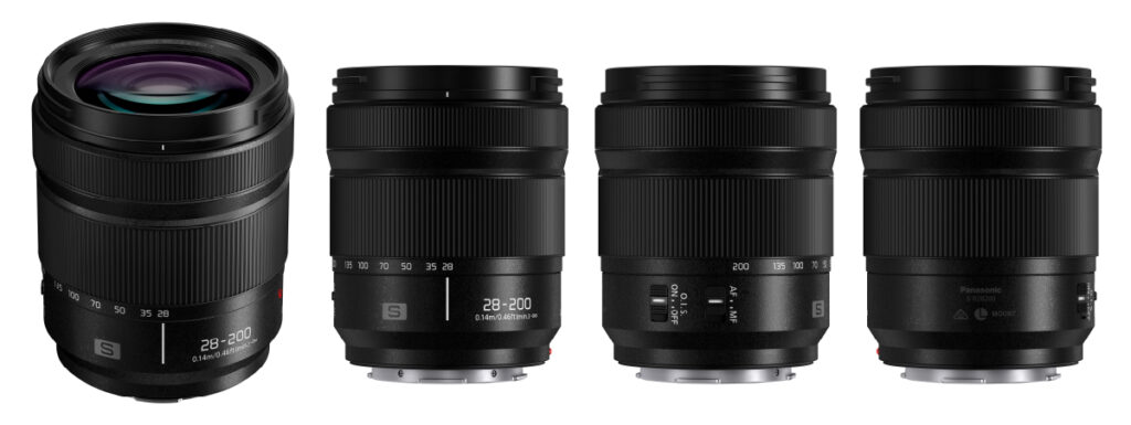 パナソニックが新しい標準ズームレンズ『LUMIX S 28-200 mm F4-7.1 